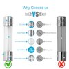 Chanzon(Pack of 20Pcs) UL Listed 6x30mm 8A 250V/125V 8 Amp Glass Fuses Fast Blow Cartridge Tube Fuse f8al 125 V / 250 V (6.4mmx30.3mm)