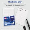 Avery No-Iron Fabric Labels, 1/2" x 1-3/4", Washer and Dryer-Safe Waterproof Labels, Non-Printable, 54 Blank Labels Total (40720)