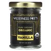 Wilderness Poets Pure Vanilla Powder - 100% Organic Ground Vanilla Beans - Tahitian Variety, Grade A | Potent, Super Aromatic, Perfect for Chefs, Baking, Ice Cream, Coffee Lattes, 1 Ounce (28 Grams)