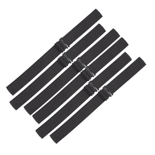 6PCS Elastic Bands For Wig Adjustable Elastic Band For Wigs Adjustable Wig Bands For Making Wigs Adjustable Elastic Wig Straps Wig Band Strap For Wigs Sewing in Wig (1 x 12 Inch)