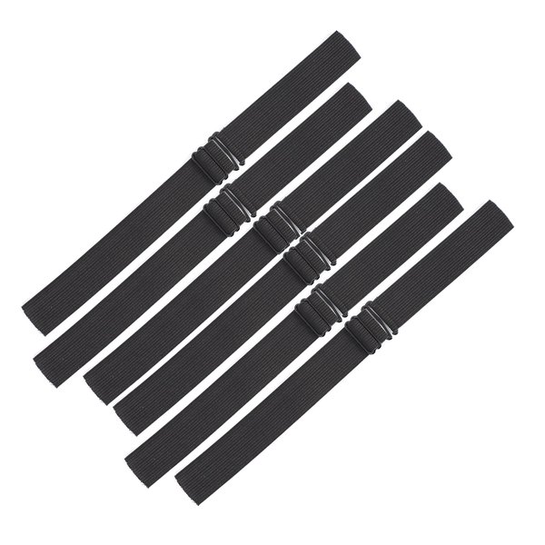6PCS Elastic Bands For Wig Adjustable Elastic Band For Wigs Adjustable Wig Bands For Making Wigs Adjustable Elastic Wig Straps Wig Band Strap For Wigs Sewing in Wig (1 x 12 Inch)
