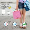 OmieBox Bento Box for Kids - Insulated with Leak Proof Thermos Food Jar - 3 Compartments, Two Temperature Zones (Single) (Packaging May Vary)
