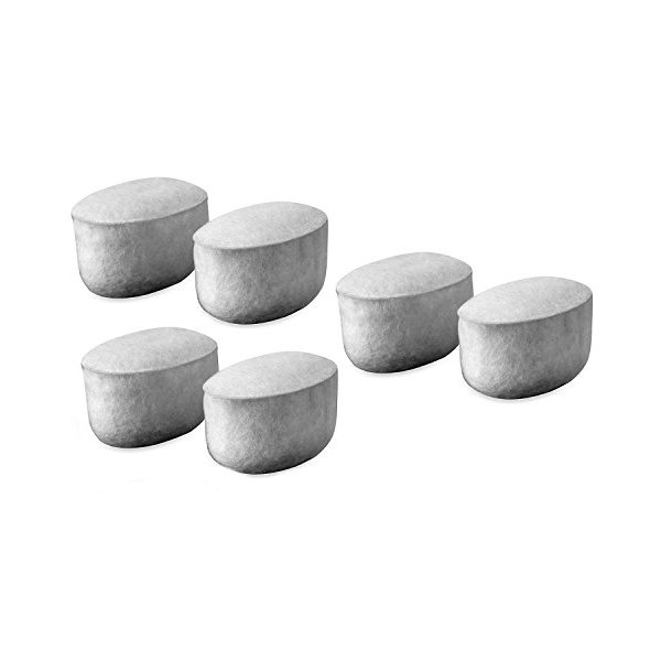 Blendin 6 Pack Charcoal Replacement Water Filters, Compatible with Calphalon 1800470" Coffee Makers