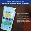 BaseGel Polymer for Basketball Goal and Outdoor Indoor Sign Hoops Bases, Perfect Replacement for Sand and Sandbags to Anchor Portable Sports Pools Baskets, Easy to Use and Apply with Water, 16 oz