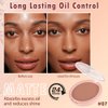 Oil Control Face Pressed Powder, Matte powder setting powder, long-lasting and waterproof loose powder, Flawless Lightweight Face Cosmetics, Cruelty-free, (07, 1 Pcs)