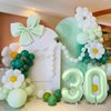 10 Balloon Number, 40 Inch Light Green Foil Balloons Giant Jumbo Helium Number 10 Balloons for Boys Girls 10th Birthday Decorations Anniversary Events Party Decorations(Light Green)