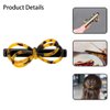 4 Pack Tortoise Shell Bow Hair Clip Alligator Hair Clips Duckbill Hair Clips Acrylic Resin Hair Clips Acetate Hair Barrettes French Design Bow Hair pins Fashion Hollow Bow Hair Clips for Women Girls