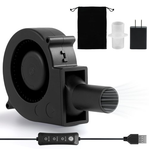 CPAP Hose Dryer with Adjustable Speed – CPAP Tube Dryer & Cleaner Blower Fan, Compatible with Standard 22mm Hoses, Easy-Use CPAP/BIPAP Cleaning & Maintenance Accessory