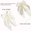 Cream Large Bows for Girls Hair Bows for Women,Long Satin Bows for Hair Bows for Girls 1 Pcs