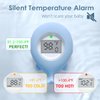 Baby Bath Tub Thermometer for Infant, Bathtub Water Temperature Room Thermometer, Safety Floating Bathing Toy, Newborn Essentials, Gifts for Moms Infant - New Upgraded Waterproof