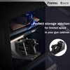 Nswern Pistol Rack Universal Protective Handgun Storage,Handgun Rack for Gun Safe Gun Cabinet Storage, Gun Magazine Holder, 1 Gun Holder 3 Mag Slots Fit Most Pistols (single pistol rack)