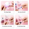 Gellen Mini UV Light for Gel Nails, Small UV Nail Lamp for Easy and Fast Extension System, Portable Manicure Uv Led Light for Gel Nail Polish DIY Nail Art