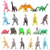 82 Piece Mini Dinosaur Toy Set for Dino Party Favor Supplies Birthday Cupcake Toppers - Assorted Vinyl Plastic Figure Toys for Kids Toddler Pinata Filler School Carnival Prize Bulk Goodie Bag Stuffers