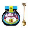 Marmite Reduced Salt Yeast Extract Spread 250g (MARMITE Yeast Extract Reduced Salt VEGAN Spread(250g) with a Beautiful Handmade Antique Brass Condim)