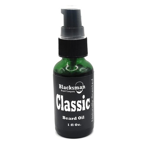 Blacksman Beard Company - Classic Beard Oil - Naturally Scented- Softens and moisturizes