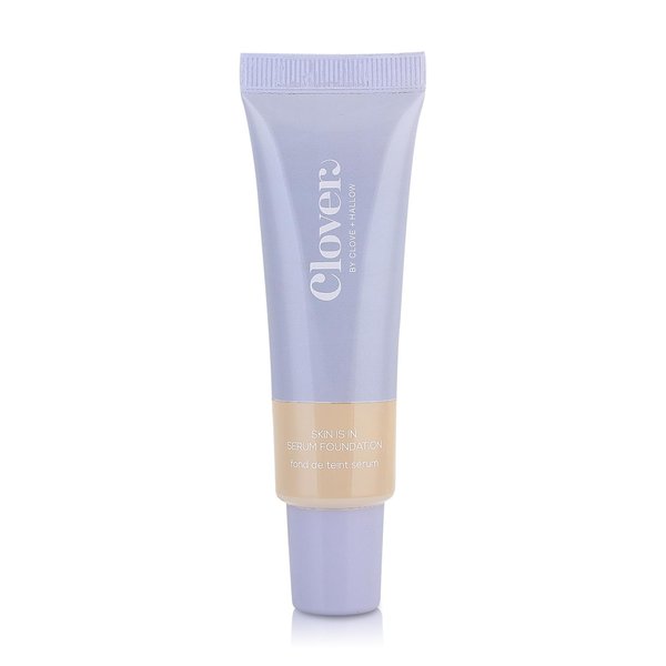 Clover Skin Is In Serum Foundation | Hydrating Face Serum, Lightweight Foundation, Cruelty-Free & Vegan | With Squalane And Sunflower Seed Wax | 30 ml - Shade 02 (Fair)