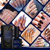 Valitic Nail Glue and Strengthener - Quick Dry Brush On Gel for Long Lasting Nails - Adhesive Bond for False Nails - Strengthener for Nail Tips - 1 PACK