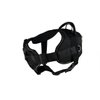 Dean & Tyler D&T FUN-CH SZALD YT-S Fun Dog Harness with Padded Chest Piece, Seizure Alert Dog, Small, Fits Girth 56cm to 69cm, Black with Yellow Trim