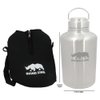 Rhino Zing Neoprene Water Bottle Sleeve/Pouch with Adjustable Shoulder Strap for The 64 Oz Water Bottle