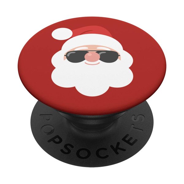 Funny Santa Pop Phone Grip for Smartphones & Tablets PopSockets Grip and Stand for Phones and Tablets