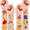 Rosh Hashanah Temporary Tattoos for Kids 102PCS Shana Tova Party Supplies Decorations Jewish New Year Festival Themed Favors Cute Holy Day Carnival Tattoos | Ideal Gifts & Prizes for Boys & Girls
