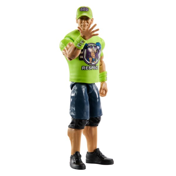 Mattel WWE Action Figure, 6-inch Collectible John Cena with 10 Articulation Points & Life-Like Look ​