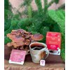 Teeccino Reishi Eleuthero Tea - French Roast - Organic Mushroom Adaptogenic Herbal Tea, 3x More Herbs than Regular Tea Bags, Caffeine Free, Chicory Prebiotic - 25 Tea Bags