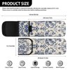 Generic Ohuysud Floral Curling Iron Travel Case Flat Iron Travel Case for Hair Tools Curling Iron Organizer Bag Heat Resistant Curling Iron Straightener Storage Bag