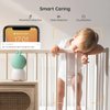 BOIFUN 5" Baby Monitor, 2K WiFi Baby Camera Via Screen and App Control, Temper& Humidity Sensor, Night Vision, 2-Way Talk, Cry& Motion Detection, Free Smart Phone App, Works with iOS, Android(Baby6T)