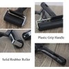 Yesland 4 Pcs Brayer Roller, Black Rubber Roller for Printmaking Wallpapers Stamping Gluing Application - 3-7/8 & 2-3/8 Inches