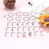 MILACOLATO 28Pcs 20G Nose Rings for Women | 316L Surgical Stainless Steel Nose Rings Hoops | Hypoallergenic L Shaped Nose Rings Studs | Nose Piercing Jewelry for Women Men