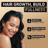 Rice Water Shampoo and Conditioner Set for Thinning Hair - with Natural Ingredients including Biotin and Caffeine, Men and Women