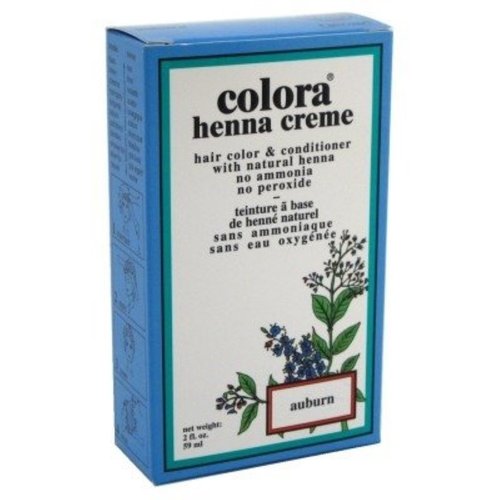 Colora Henna Creme Colora Henna Creme Hair Color Auburn, 2 oz (Pack of 5)