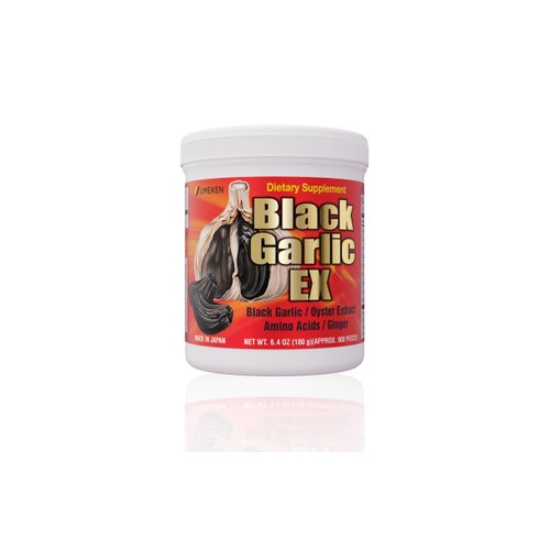 Umeken Black Garlic EX - Fermented Concentrate with Vitamin B, Allicin, Amino Acids, Pack of 2, 6 Month Supply, (6.4oz) (180g)
