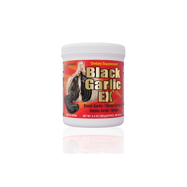 Umeken Black Garlic EX - Fermented Concentrate with Vitamin B, Allicin, Amino Acids, Pack of 2, 6 Month Supply, (6.4oz) (180g)