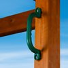 Gorilla Playsets 07-0005-G Plastic Safety Handle Pair Swing Set Attachment - Green (Pair)