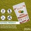 Zenia 100% Pure & Natural Henna Powder (Lawsonia Inermis) | 100 grams (3.5 oz) | Orange-Red Hair Color | Triple Sifted | Fresh from Rajasthan | No Chemicals, No Additives