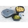 Reston Lloyd Microwave Storage, Adjustable Vent on Lids Cookware Set, Multiple Sizes, Gray