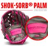 Franklin Sports Kids Baseball Glove - Youth Baseball, Softball + Tball Glove for Boys + Girls - Shok Sorb Glove - Right Hand Throw - Pink - 10.5"