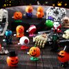 Wettarn 50 Pieces Halloween Wind Up Toys Bulk, Small Mini Wind Up Clockwork Toys for Halloween Party Favors Goody Treat Bag Filler Stuffers