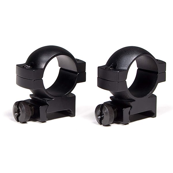 Vortex Optics Hunter Riflescope Rings, 1 inch - Medium, Black, 2 Count (Pack of 1)