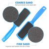 Fu Store Pedicure Foot Files Callus Remover with Double Sided Feet Rasp for Dead Skin Professional Scrubber for Feet (3 Pack)