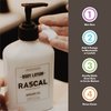 Rascal Body Lotion for Men - Avocado Oil & Jojoba Oil 13.3 Ounce