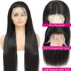 Aliglossy Straight Lace Front Wigs Human Hair Pre Plucked 13x4 HD Transparent Lace Frontal Wigs with Baby Hair Glueless Wigs Human Hair for Women Human Hair Natural Black 26 Inch 180 Density