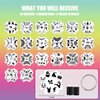 Bowitzki Reusable Face Paint Stencils for Body Art Painting Halloween Christmas Makeup Stencils (20pcs)