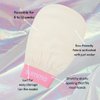 Summa Glow Deep Exfoliating Body Scrubber Mitt Exfoliating Body Scrubber Glove Exfoliator Body Scrub For Removing Dry Skin, Tan Remover, Illuminating Gloves For Skin, Shower Glove, Strawberry Skin