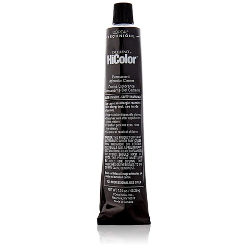 L'Oreal Paris Excellence Hicolor Permanent Hair Color, Deep Violet, 1.74 Oz