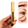 2PCS 6ML Bamboo Refillable Empty Mascara Tube Bottles with Brush DIY Mascara Travel Bottles Makeup Beauty Tools for Eyelash Growth Oil