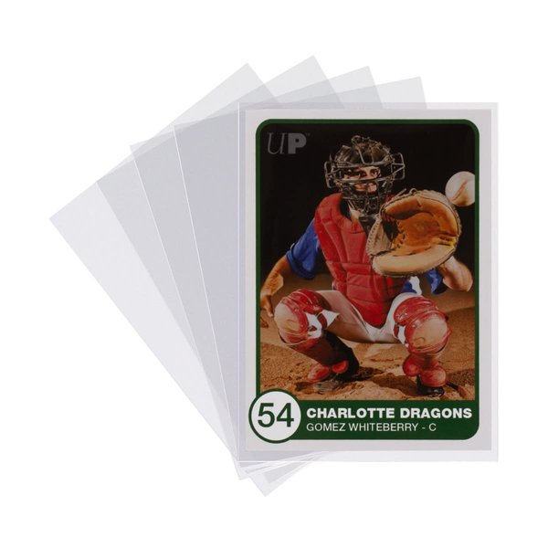 Ultra PRO - 600 ct. Standard Size Card Protector Sleeves 2½ in. x 3½ in (Platinum Series) - Protect Your Valuable Collectible Trading Cards, Sports Cards and Gaming Cards from Wear and Tear