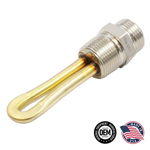 Zerostart 3500022 Engine Block Immersion Heater for Cummins, Paccar, 3/4" NPT Thread | CSA Approved | 120 Volts | 750 Watts